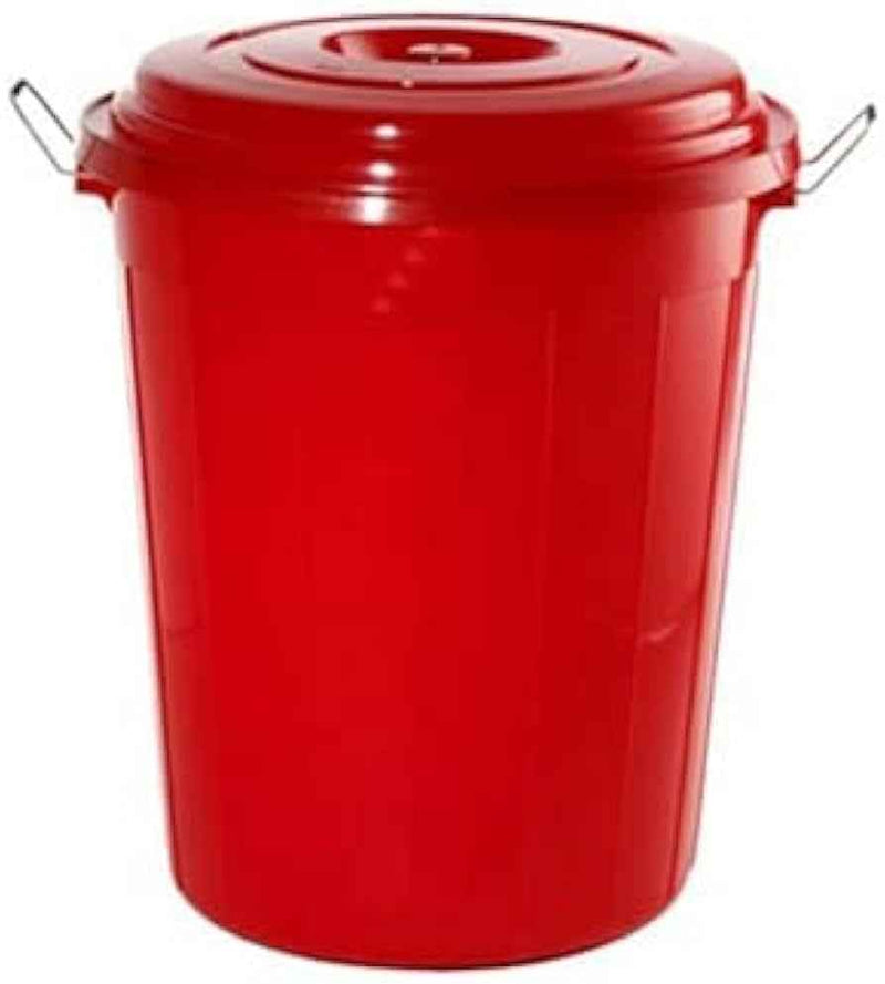 Premium Plastic Storage Bucket with Lid - Durable Multi-Purpose Solution