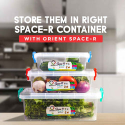 Space-R Airtight Food Storage Containers for Freshness and Organization