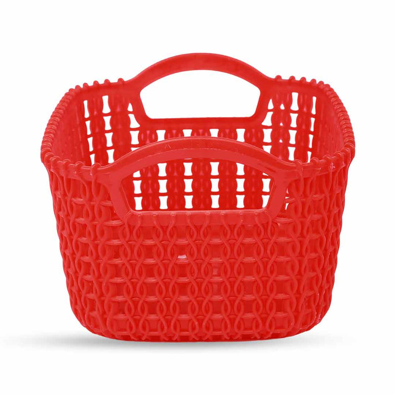 3-Piece Multipurpose Plastic Storage Baskets - Durable and Stylish Organization Solution - SHOPPING DOT