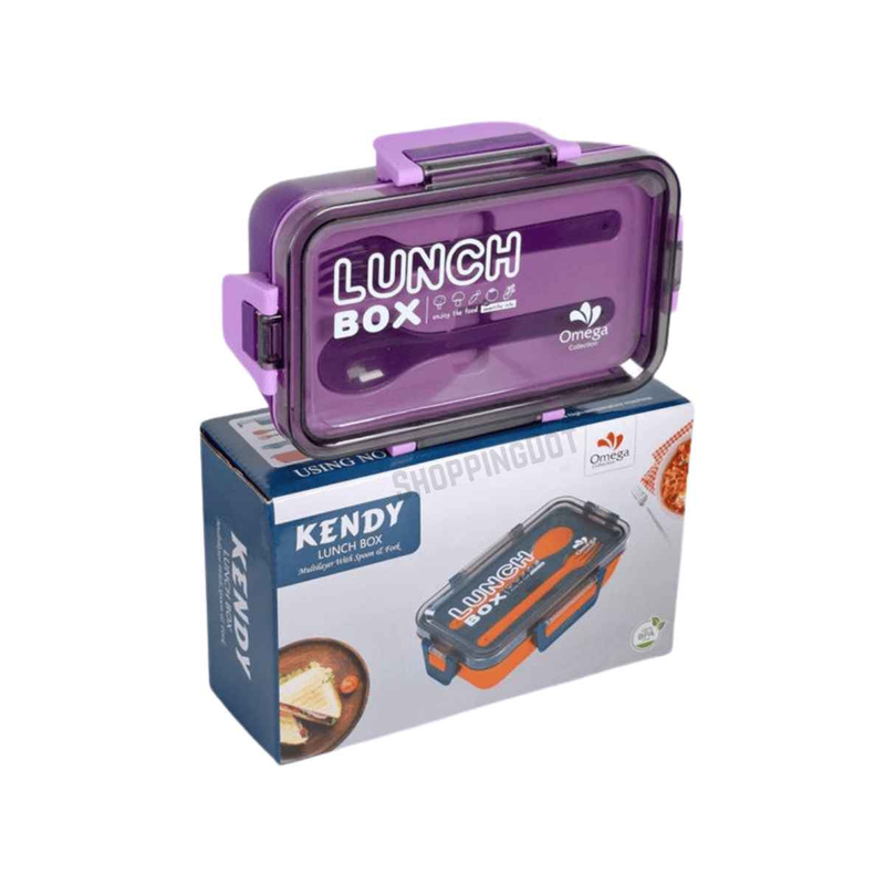 Leakproof Lunch Box - BPA-Free, Microwave Safe, Includes Utensils