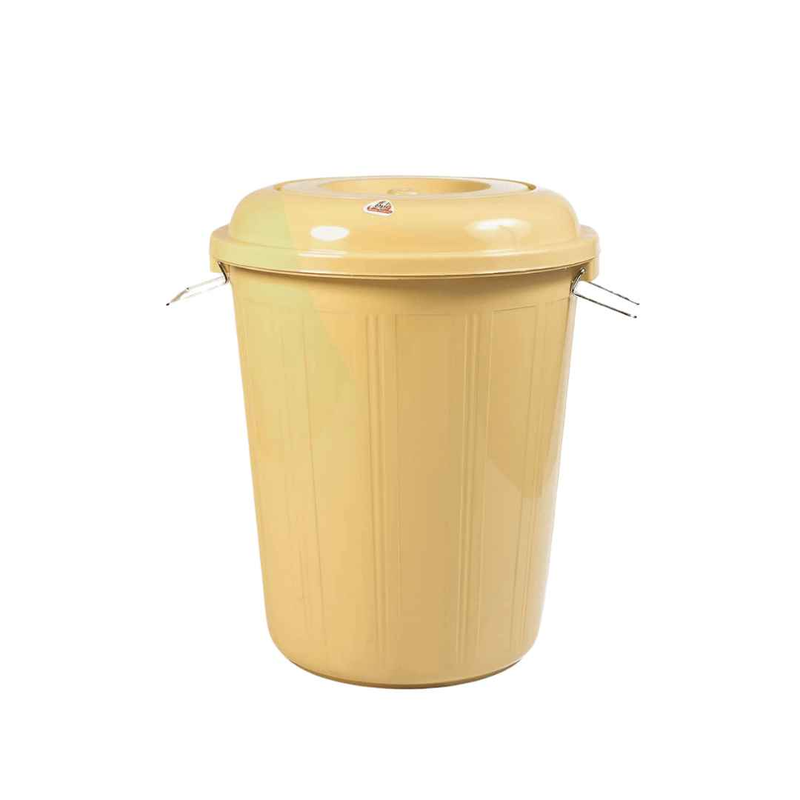 Premium Plastic Storage Bucket with Lid - Durable Multi-Purpose Solution