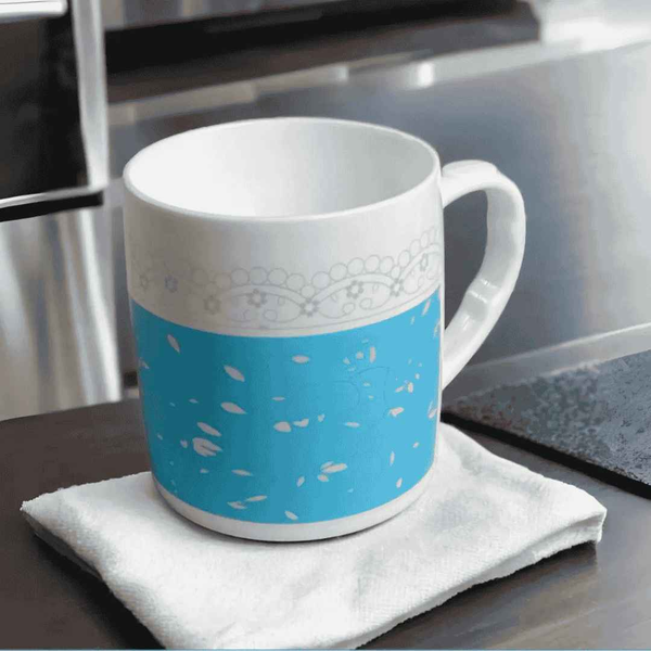 Elegant Plastic Tea Mug - Durable Stylish Tea Cup for Home and Office Use