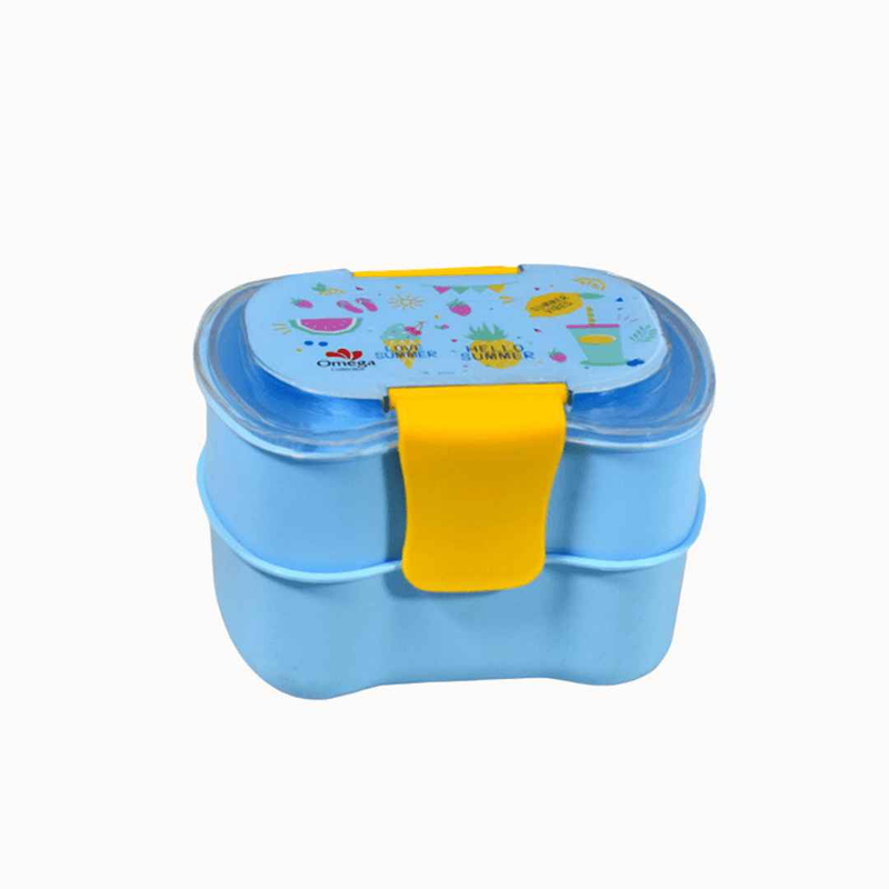 Omega Leakproof Lunch Box - 2-Layer Portable Food Storage Solution